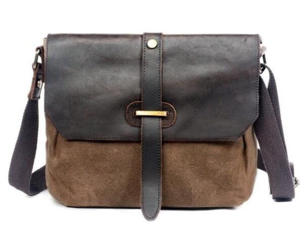 Small Canvas Messenger Bag Shoulder Bag