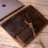 Personalized Leather Macbook Air 13 inch Cover Sleeve