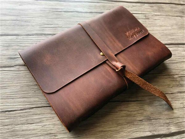 Handmade Leather Embossed Journals