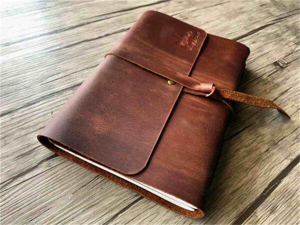 Handmade Leather Embossed Journals - Image 4