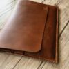 Engraved Leather 12 inch Laptop Sleeve Case - Image 3