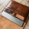 Engraved Leather 12 inch Laptop Sleeve Case - Image 4