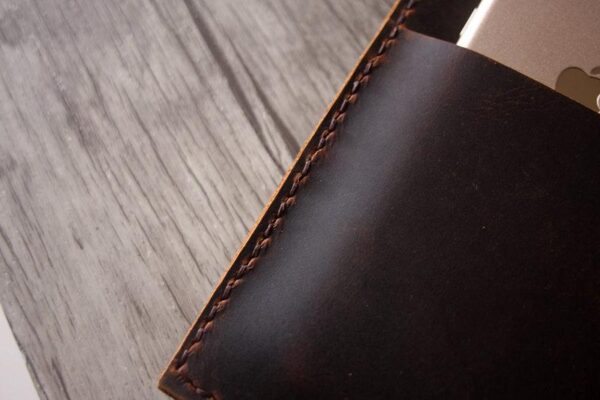 Custom Leather iPad air Sleeve Case - Image 5