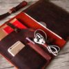 LEATHER WOMENS LAPTOP SLEEVE COVER
