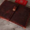 LEATHER WOMENS LAPTOP SLEEVE COVER - Image 2