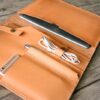Personalized Macbook Pro 13 inch Leather Sleeve Case