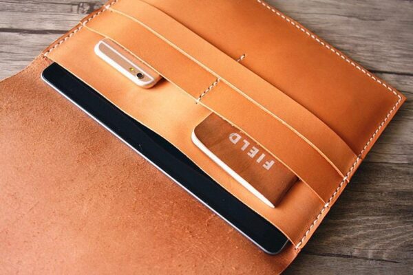 Leather Macbook Air 13 Cover Case - Image 3