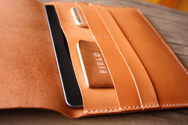 Leather Macbook Air 13 Cover Case - Image 4