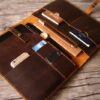 Leather Laptop Sleeve 15.6 inch Computer Case