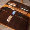 Personalized Leather iPad Pro 12.9 Sleeve Case - Image 3