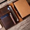 Handcrafted Personalized Leather iPad Mini Leather Case Cover - Image 4