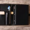 Black Leather Portfolio Legal Holder - Image 5