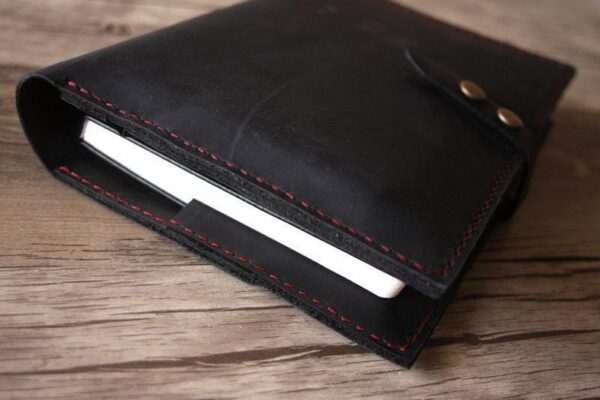 Black Leather Portfolio Legal Holder - Image 6