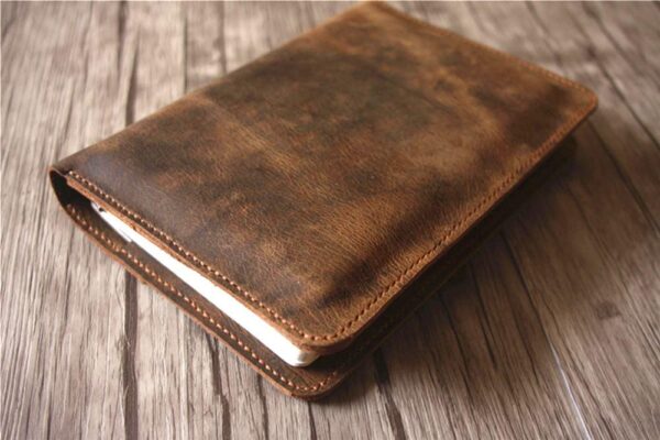 Vintage Leather Refillable Cover - Image 3