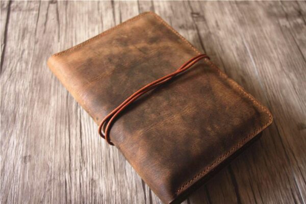 Vintage Leather Refillable Cover - Image 4