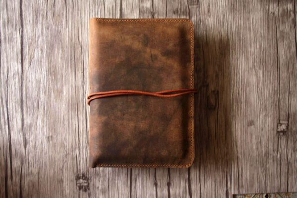 Vintage Leather Refillable Cover - Image 5