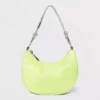 Micro Elise Shoulder Handbag Lime Green