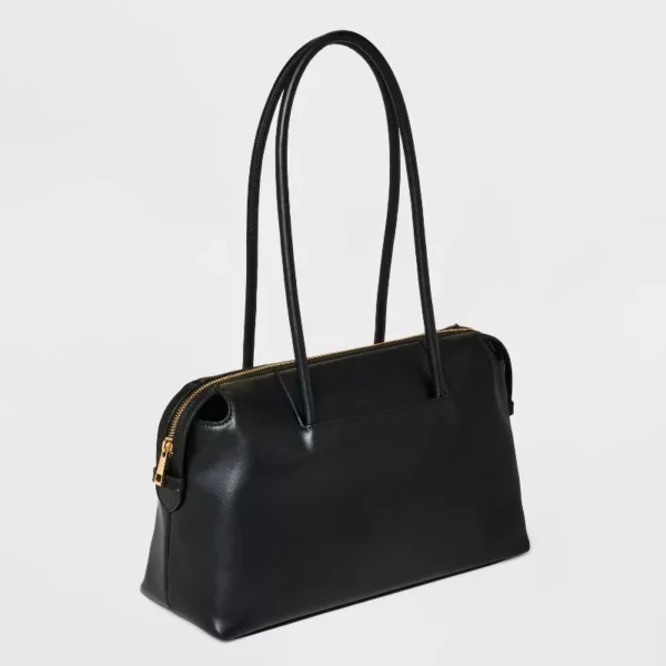 East West Bowler Shoulder Handbag - Image 4