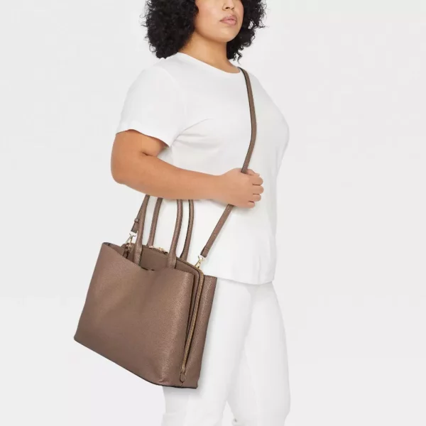 Modern Dome Tote Handbag - Image 2