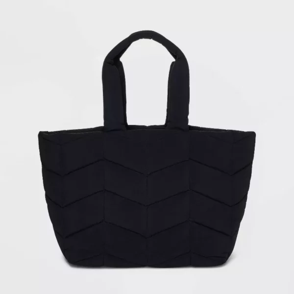 Black Tote Handbag