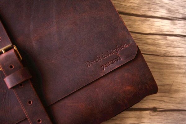 Handmade Leather Large Photo Albums Book - Image 4