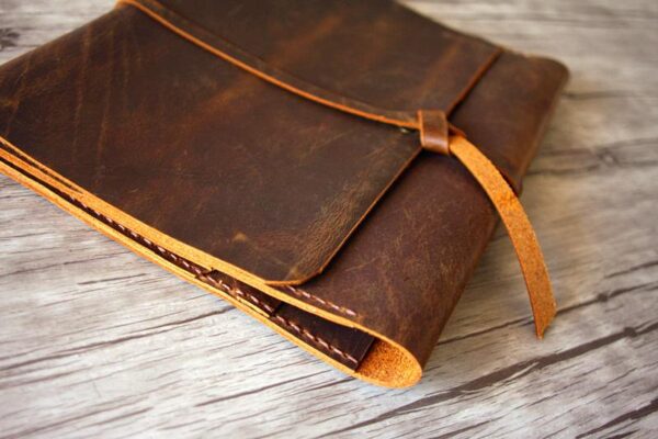 Personalized Leather Surface Pro Carrying Case - Image 4