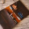 Personalized Leather Macbook Laptop Sleeve Cover