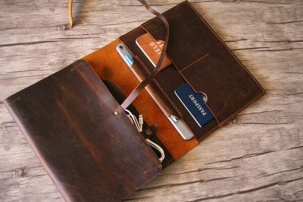 Personalized Leather Surface Pro Carrying Case