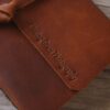 Leather Guest Sign in Book Personalized - Image 3