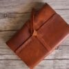 Leather Guest Sign in Book Personalized - Image 4