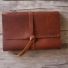 Leather Guest Sign in Book Personalized - Image 5