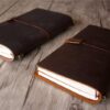 Personalized Leather Travelers Notebook Cover - Image 4