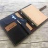 Best Leather Notebook Cover Coffee Color - Image 3