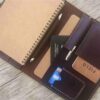 Best Leather Notebook Cover Coffee Color - Image 5