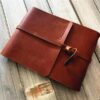 Engraved Leather Memory Man Book Album - Image 2