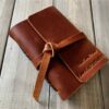 Personalized Saddle Small Leather Journal - Image 4