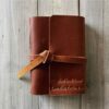 Personalized Saddle Small Leather Journal - Image 5