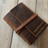 Personalized Leather Pocket Notebook
