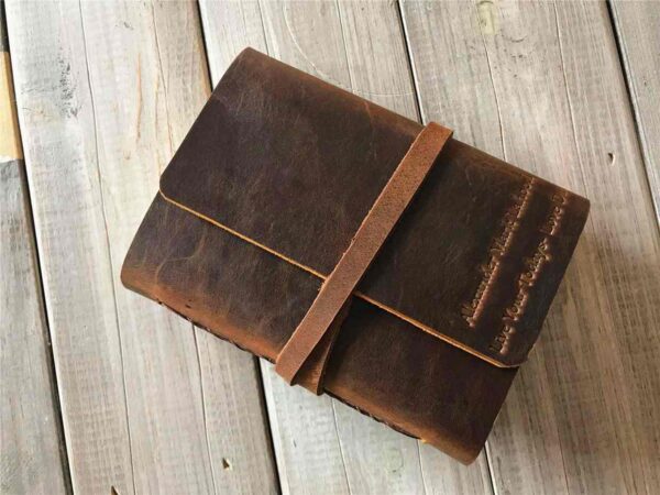 Custom Unlined Leather Sketchbook - Image 2