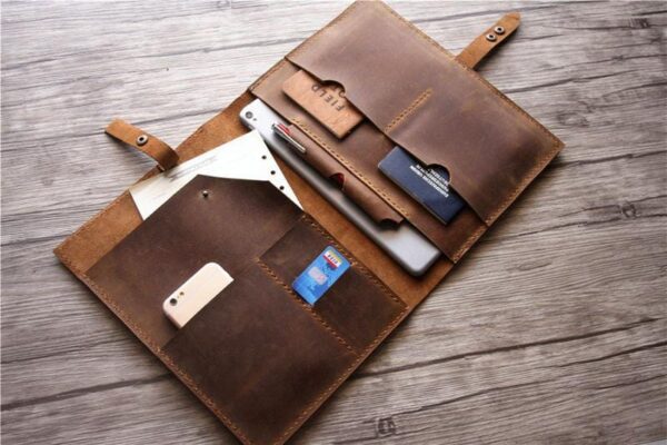 Personalized Leather Surface Pro Cover Sleeve