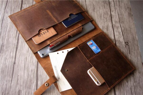 Personalized Leather Surface Pro Cover Sleeve - Image 4