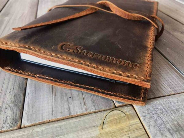 A4 Leather Sketchbook Case - Image 5