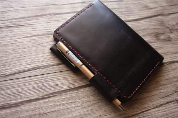 DESIGNER PASSPORT CASE LEATHER WALLET - Image 3