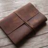 Personalized Leather Notebook A5 Holder