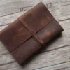 Personalized Leather Notebook A5 Holder - Image 2