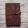 Personalized Leather Notebook A5 Holder - Image 4