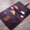Purple Leather HP Laptop Case