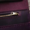 Purple Leather HP Laptop Case - Image 4