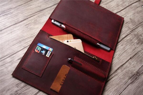 Womens Leather Surface Pro Cover Sleeve - Image 3