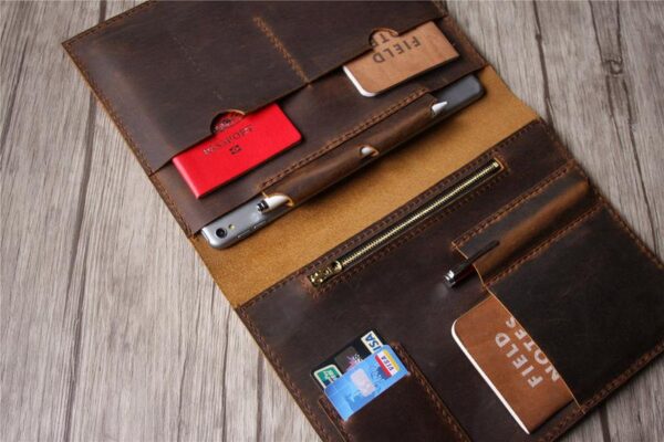 Leather Macbook Air Sleeve Laptop Case - Image 3